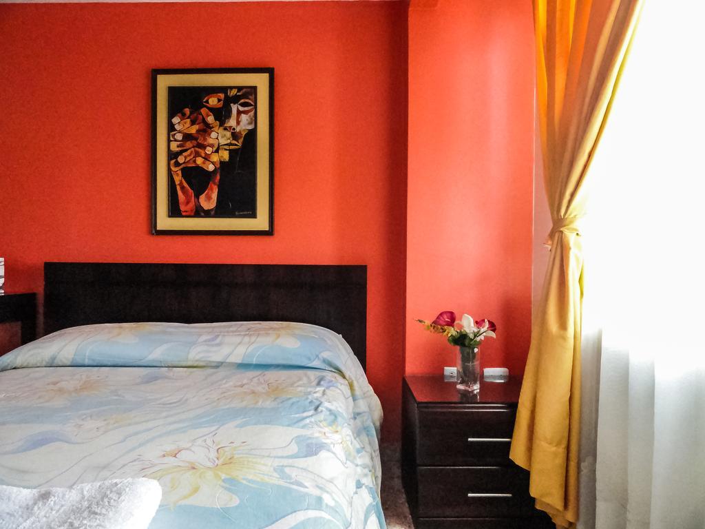 Hostal La Rosa Otavalo Exteriör bild